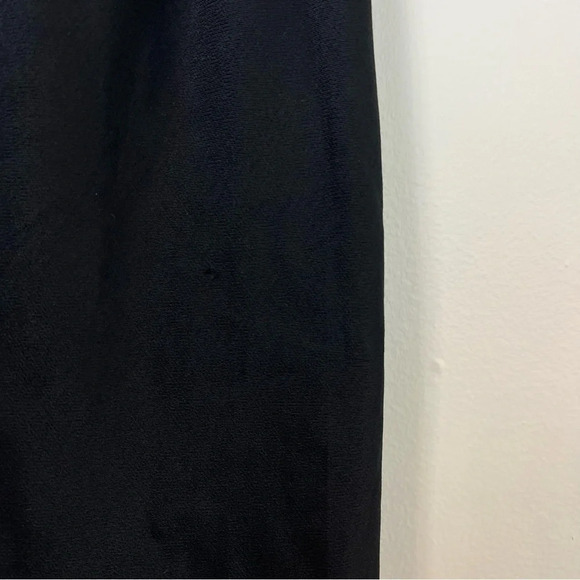 Wilfred Aritzia Satin Mini Dress Rhinestone Sparkle Black XS Cocktail Party Fall - Picture 7 of 8